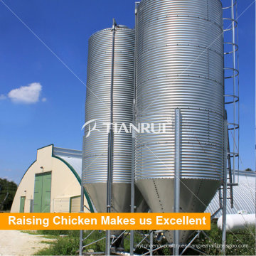 El puerto de la agricultura diseñó el sistema duradero del silo de la alimentación de la avicultura a la venta